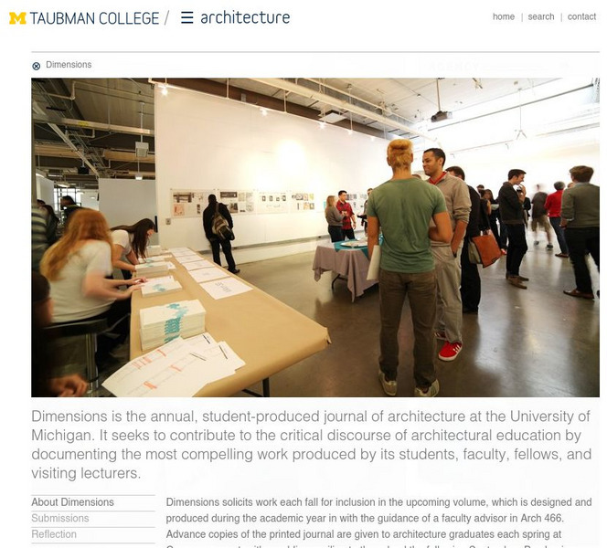 University of Michigan: Dimensions Unknown Type University of Michigan: Dimensions Unknown Type
