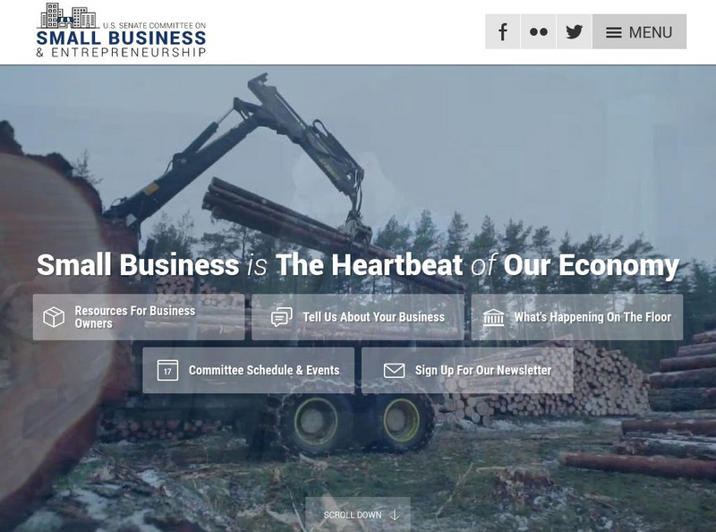 Committee on Small Business and Entrepreneurship Website Committee on Small Business and Entrepreneurship Website