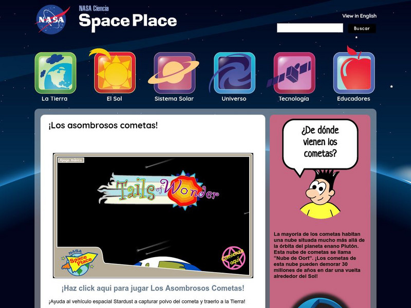 Los Asombrosos Cometas! Interactive Los Asombrosos Cometas! Interactive