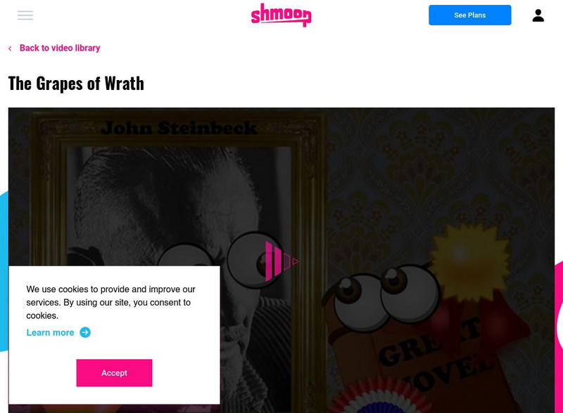 Shmoop: Grapes of Wrath Instructional Video Shmoop: Grapes of Wrath Instructional Video