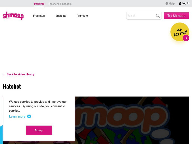 Shmoop: Hatchet Instructional Video Shmoop: Hatchet Instructional Video