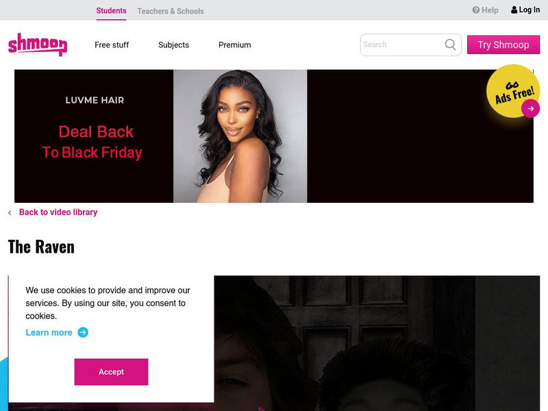 Shmoop: The Raven Instructional Video Shmoop: The Raven Instructional Video