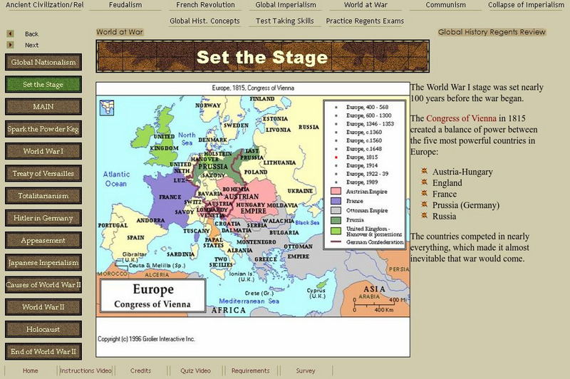 Boise State: World at War: Set the Stage Graphic