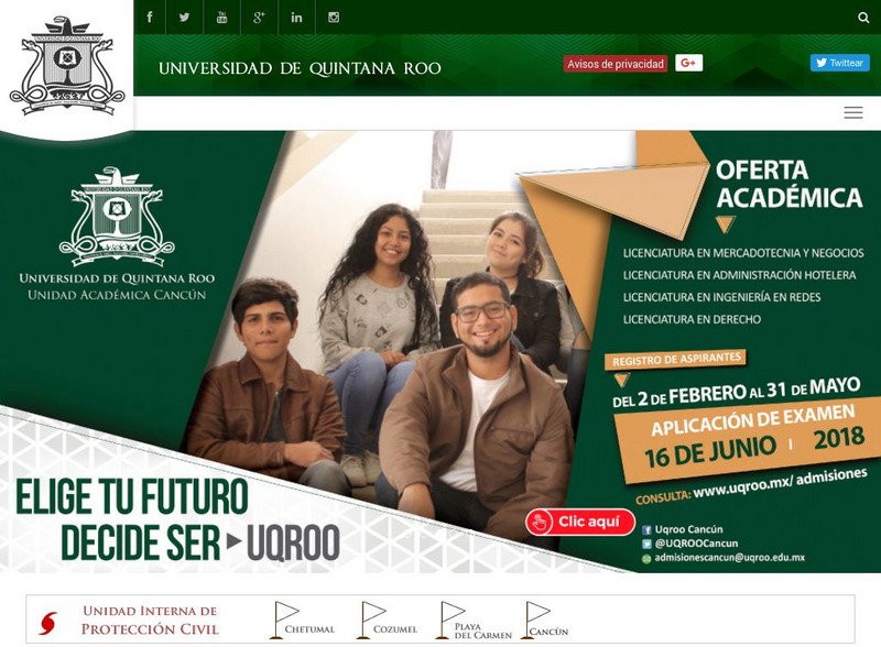 Universidad De Quintana Roo Website Universidad De Quintana Roo Website
