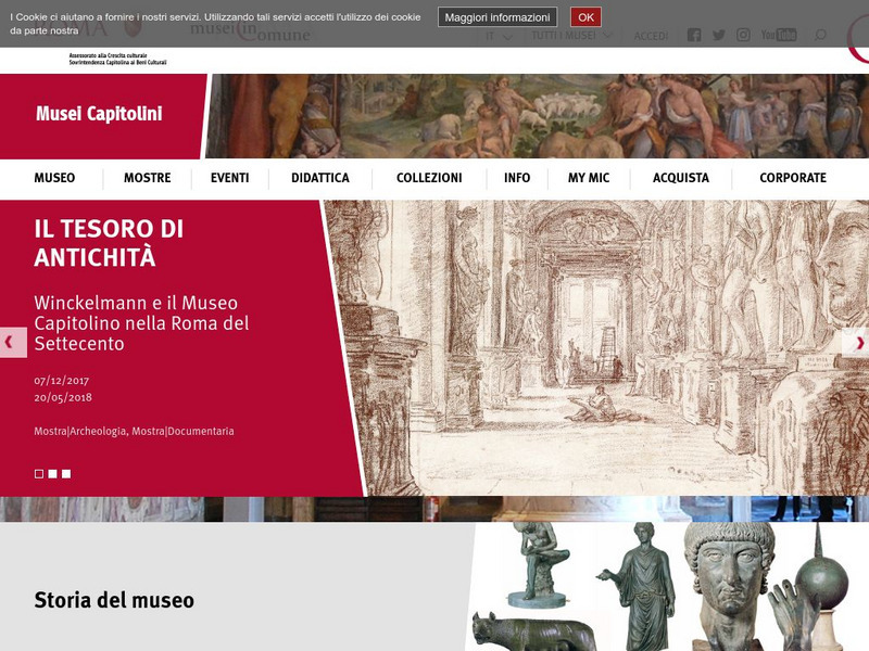 Capitoline Museums Website Capitoline Museums Website