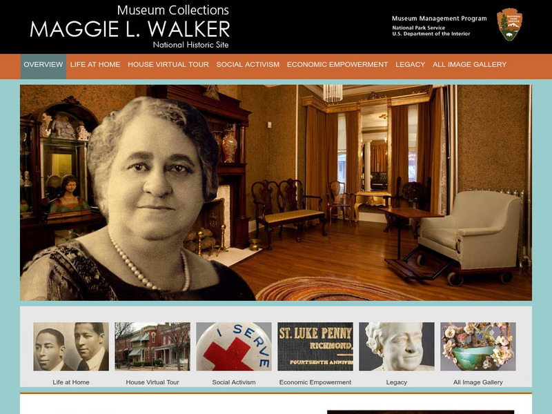 National Park Service: Historic Site: Maggie L. Walker Home and Museum Website National Park Service: Historic Site: Maggie L. Walker Home and Museum Website