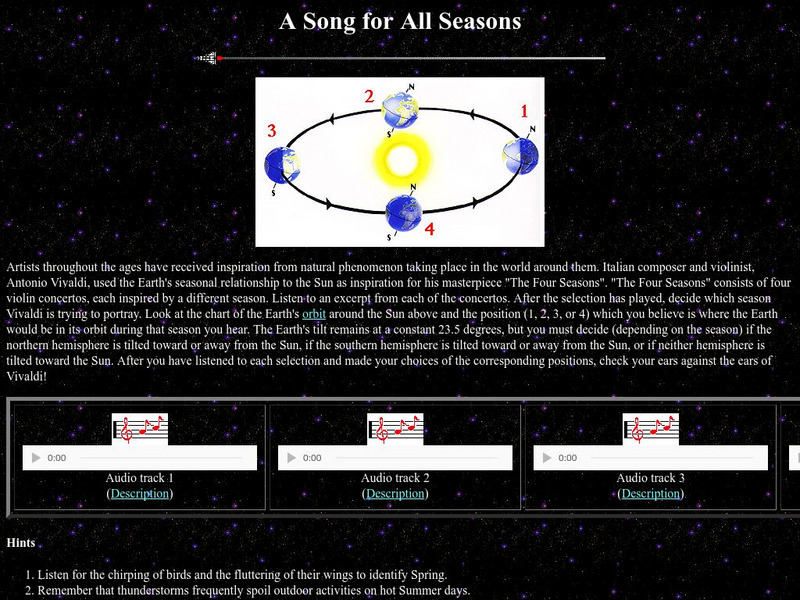 Nasa Star Child: A Song for All Seasons Website Nasa Star Child: A Song for All Seasons Website