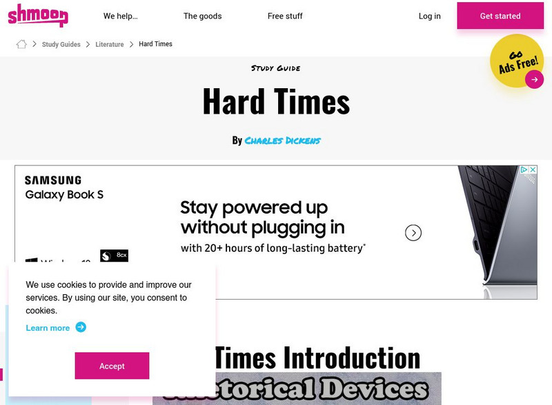 Shmoop: Hard Times Activity Shmoop: Hard Times Activity