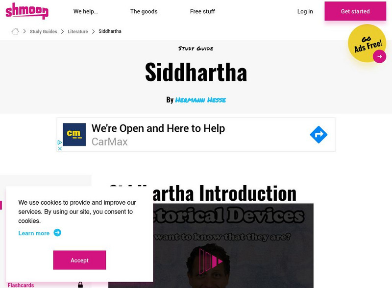 Shmoop: Siddhartha Activity