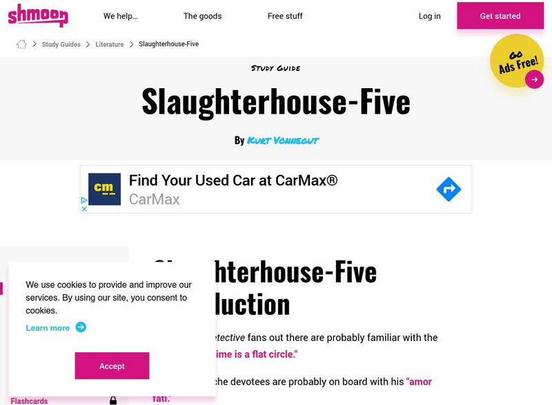 Shmoop: Slaughterhouse Five Activity