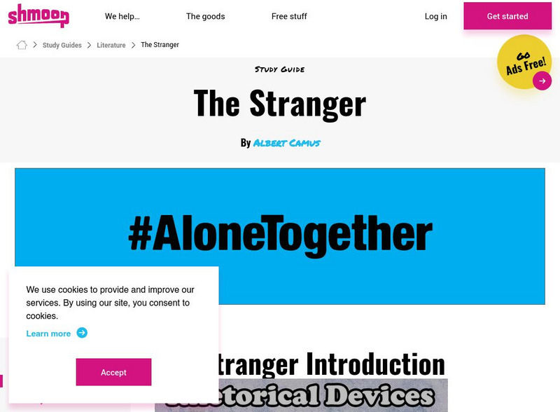 Shmoop: The Stranger Activity Shmoop: The Stranger Activity