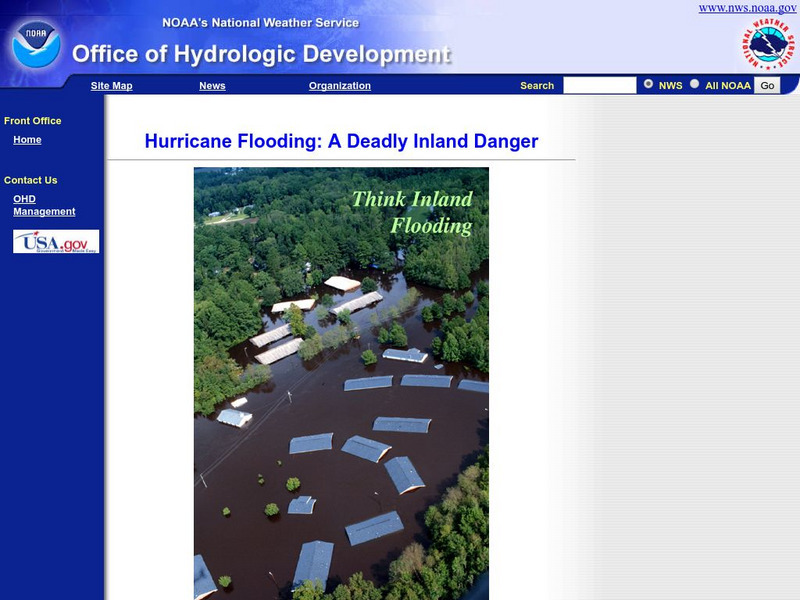 Noaa: Hurricane Flooding: A Deadly Inland Danger Graphic Noaa: Hurricane Flooding: A Deadly Inland Danger Graphic