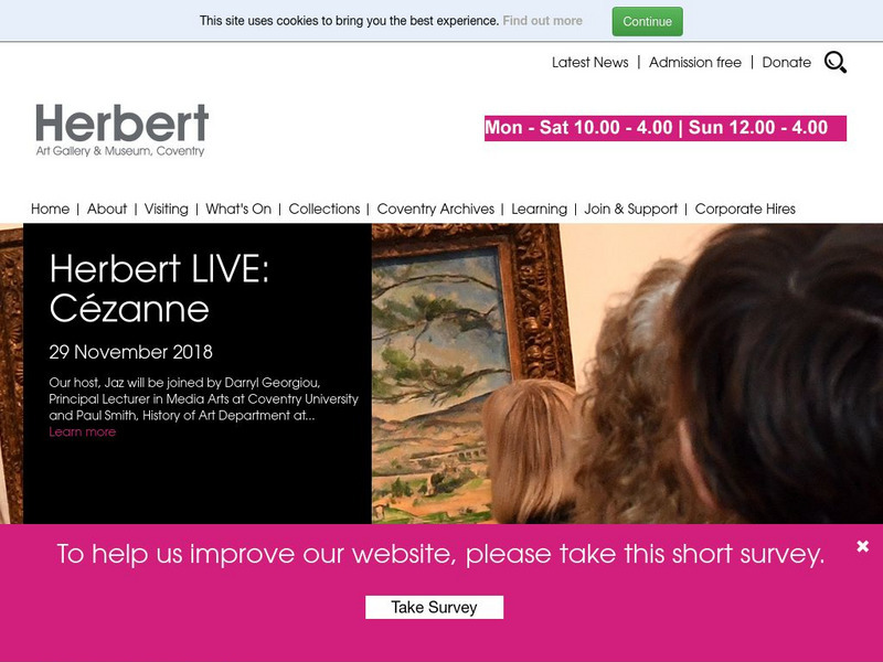 Herbert Art Gallery and Museum Website Herbert Art Gallery and Museum Website