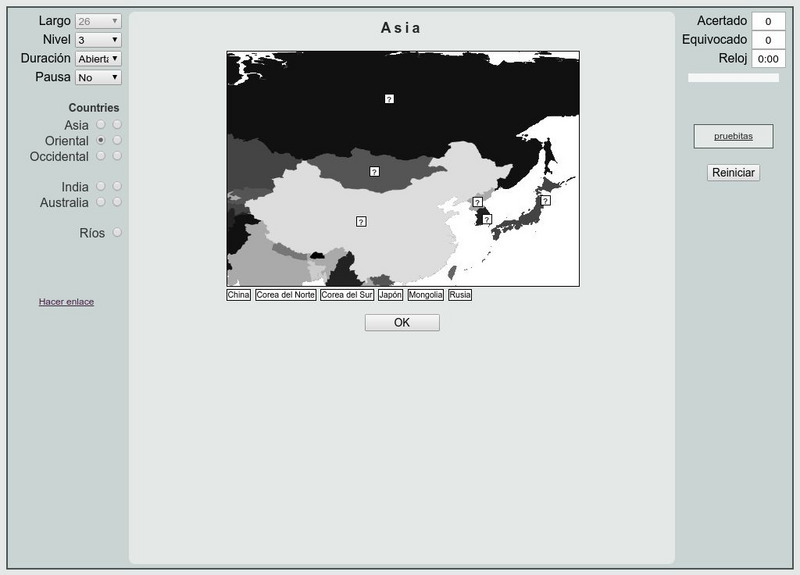 Geografia Asia: That Quiz: Asia Unknown Type