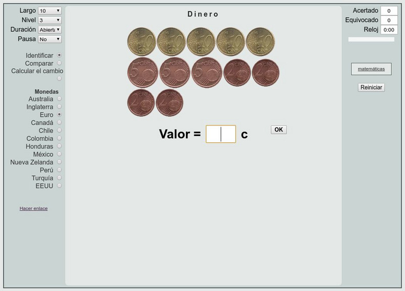 That Quiz: Dinero Unknown Type