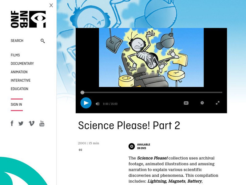 National Film Board of Canada: Science Please! Part 2 Instructional Video