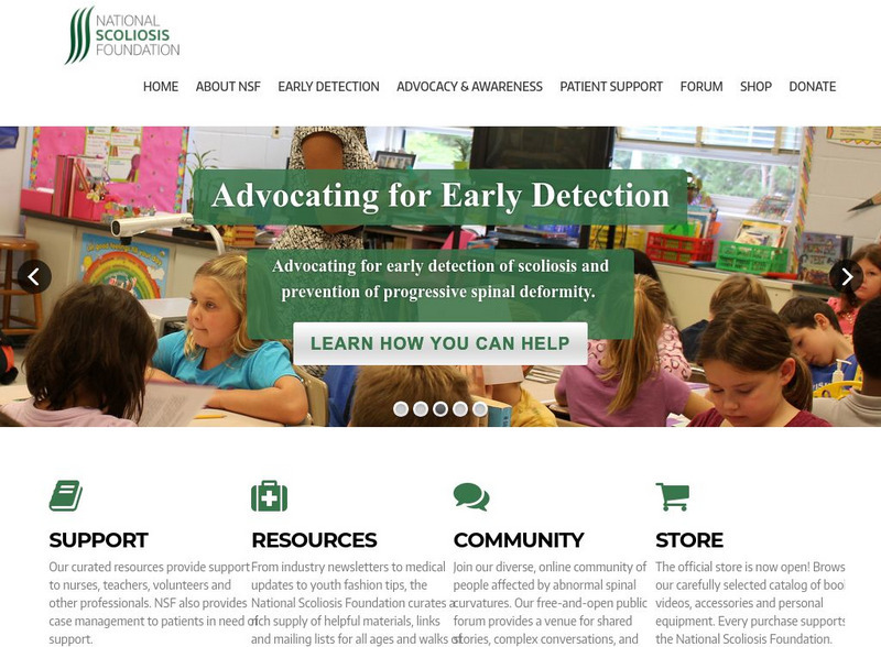 National Scoliosis Foundation Website