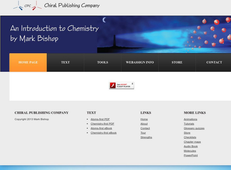 Chiral Publishing: An Introduction to Chemistry: Precipitation Interactive