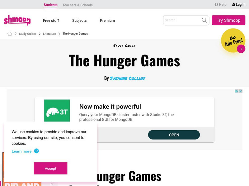 Shmoop: The Hunger Games Activity Shmoop: The Hunger Games Activity