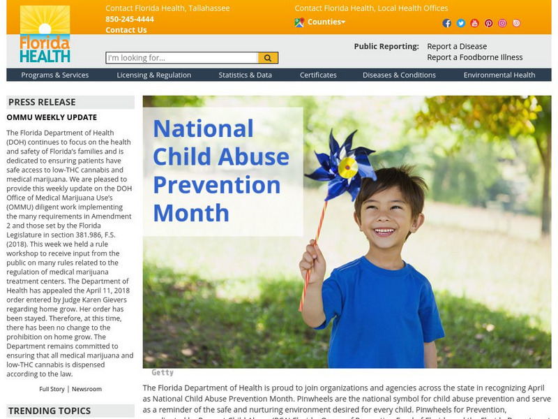 Florida Department of Health Website Florida Department of Health Website