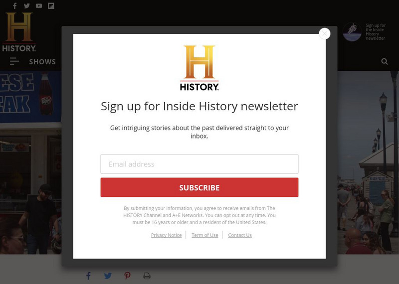 History.com: New Jersey Website History.com: New Jersey Website