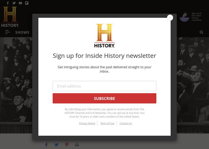 History.com: American Presidents: William Howard Taft Website History.com: American Presidents: William Howard Taft Website