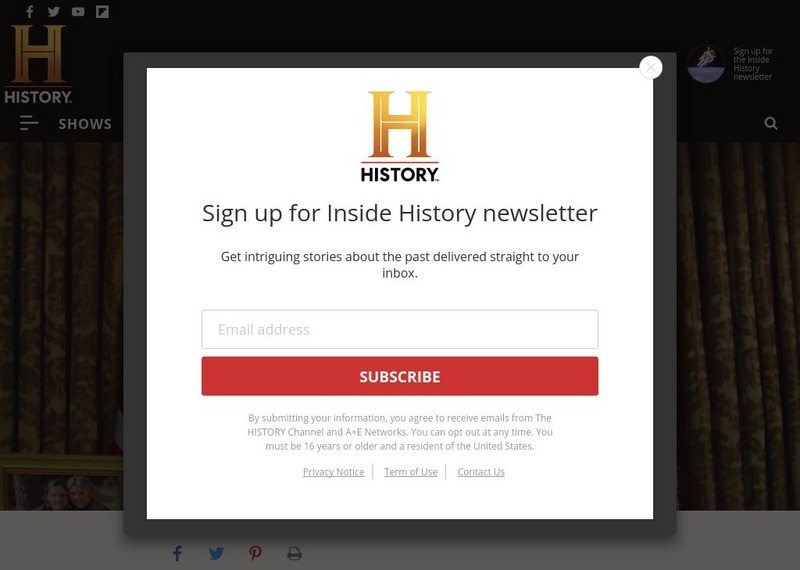 History.com: American Presidents: George W. Bush Website History.com: American Presidents: George W. Bush Website
