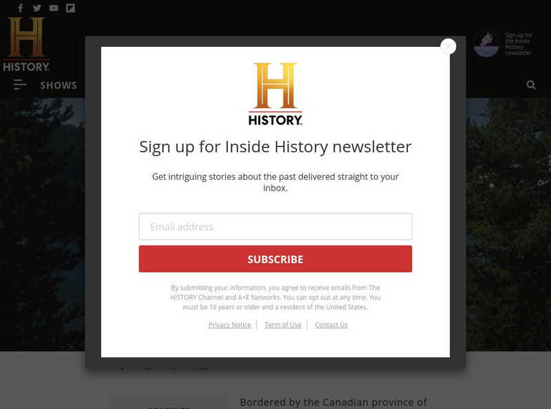 History.com: Idaho Website History.com: Idaho Website