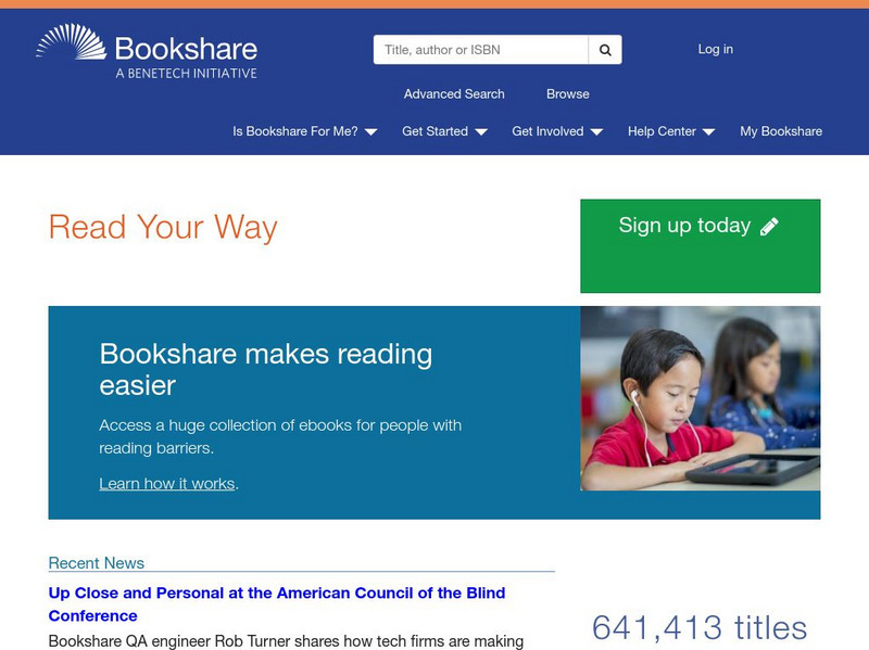 Bookshare eBook Bookshare eBook