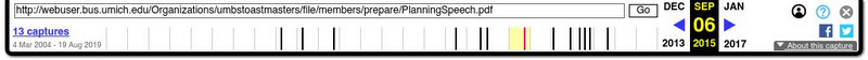 Univ of Michigan: 4 Ps: Plan, Prepare, Practice and Present Your Speech [Pdf] Handout