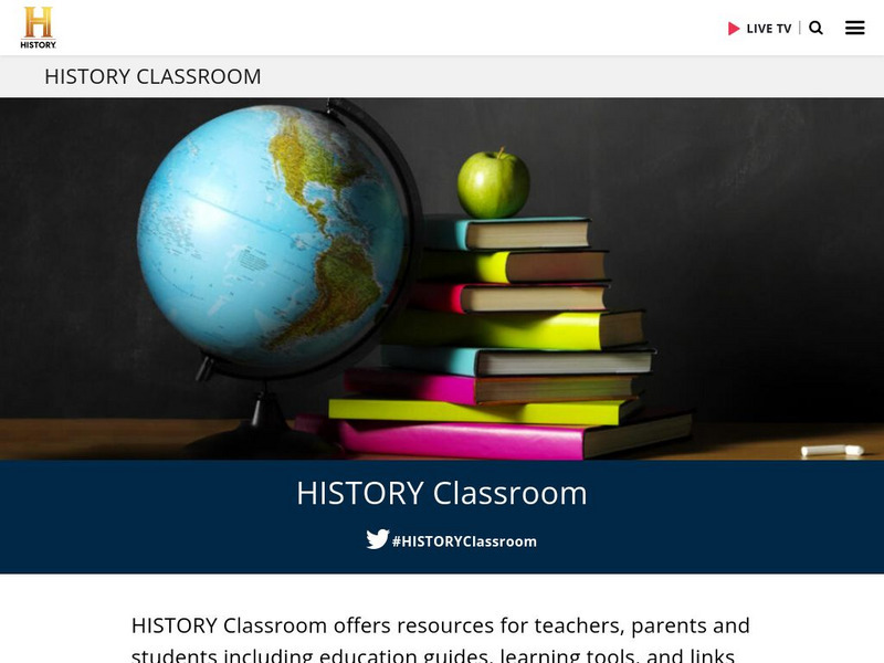 History.com: History Classroom Professional Doc History.com: History Classroom Professional Doc