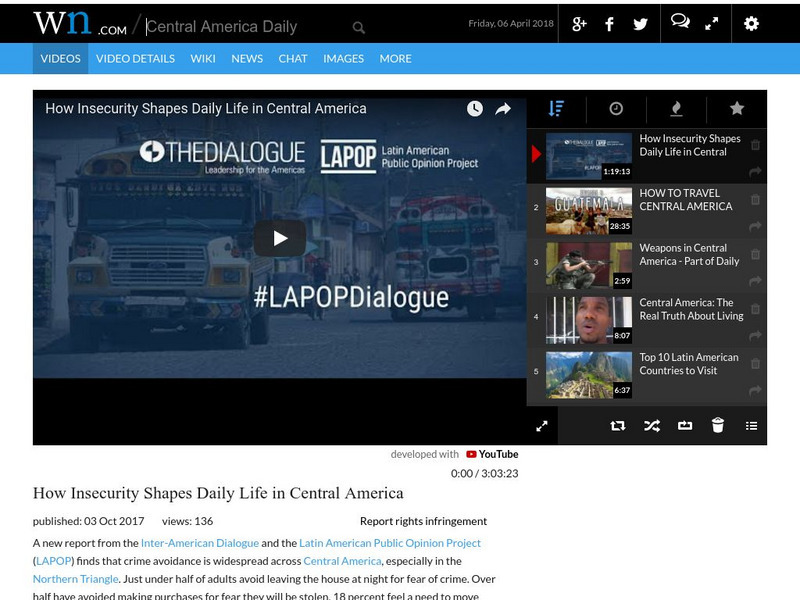 Central America News Website Central America News Website