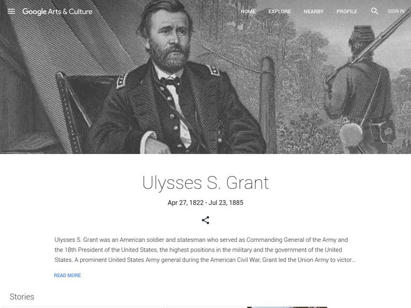 Google Cultural Institute: Ulysses S. Grant Handout
