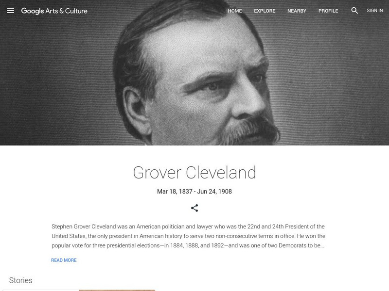Google Cultural Institute: Grover Cleveland Handout