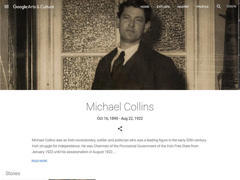 Google Cultural Institute: Michael Collins Handout