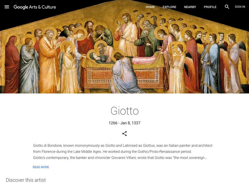 Google Cultural Institute: Giotto Handout