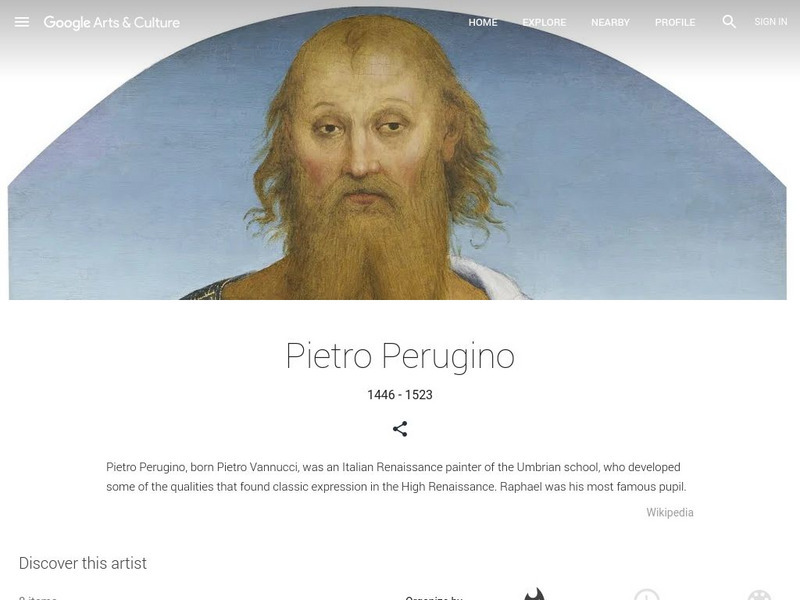 Google Cultural Institute: Pietro Perugino Handout