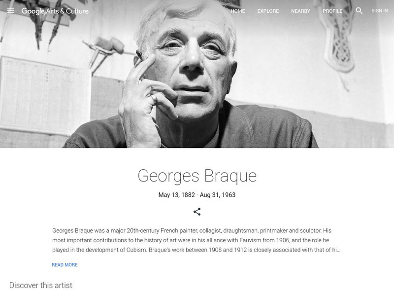 Google Cultural Institute: Georges Braque Handout