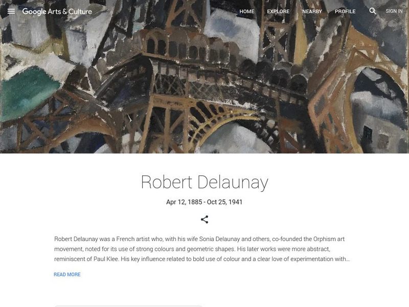 Google Cultural Institute: Robert Delaunay Handout