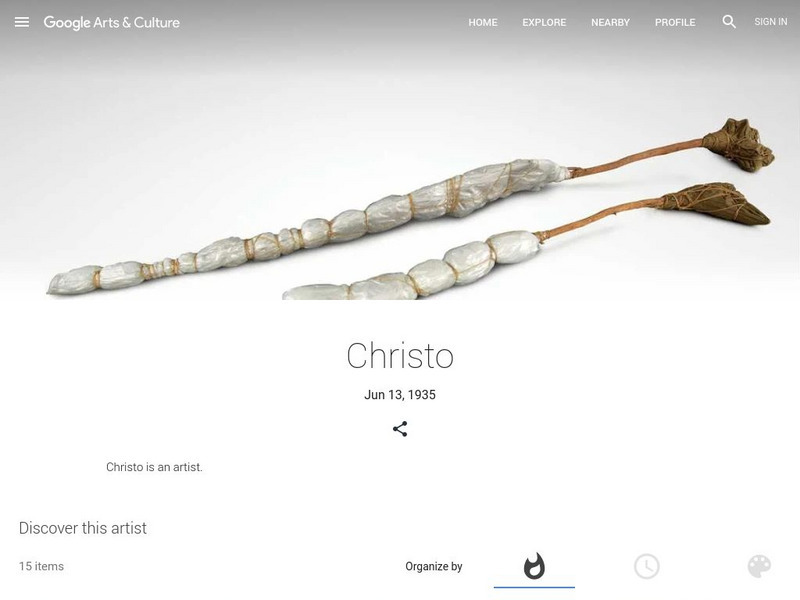 Google Cultural Institute: Christo Handout