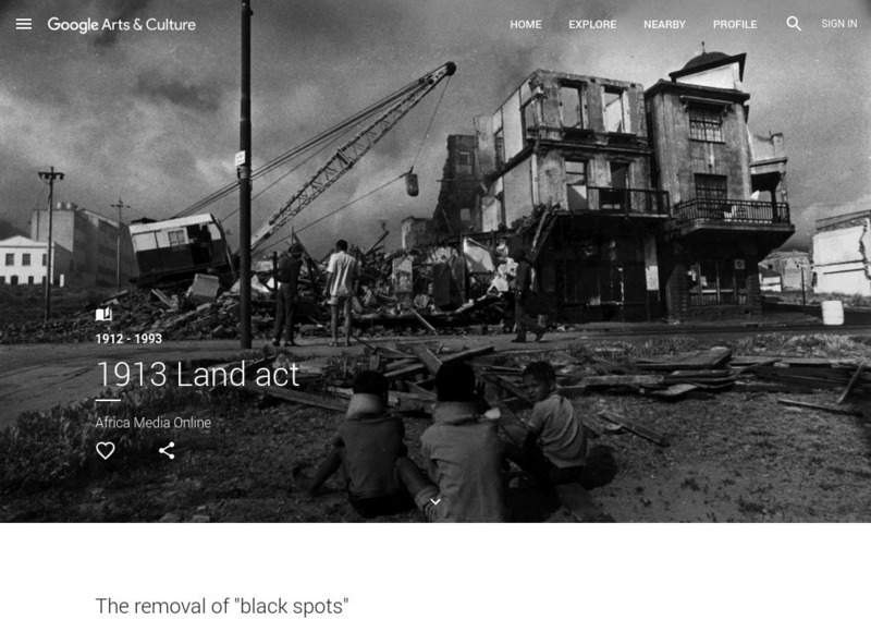 Google Cultural Institute: 1913 Land Act PPT Google Cultural Institute: 1913 Land Act PPT