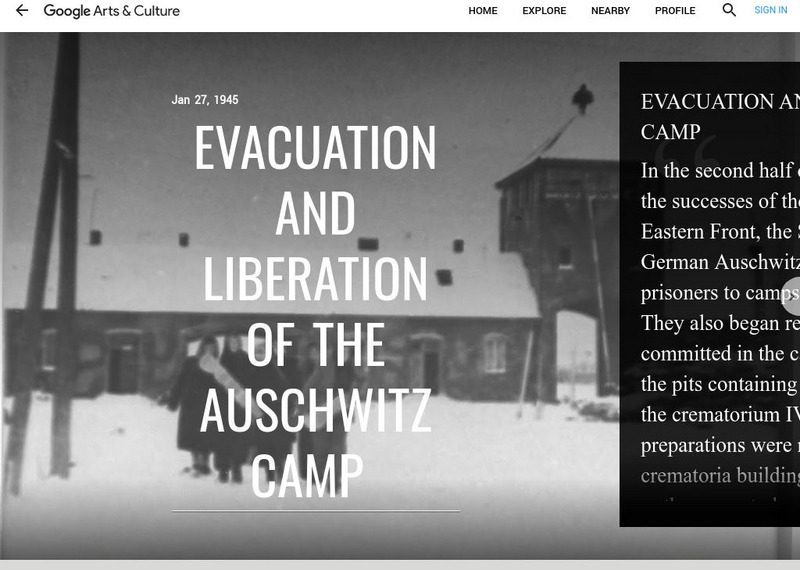 Google Cultural Institute: Evacuation and Liberation of the Auschwitz Camp PPT Google Cultural Institute: Evacuation and Liberation of the Auschwitz Camp PPT