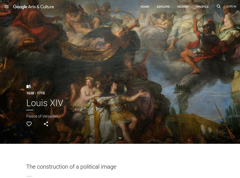 Google Cultural Institute: Louis Xiv PPT