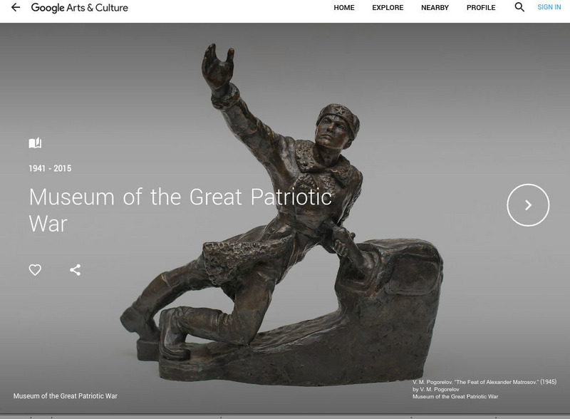 Google Cultural Institute: Museum of the Great Patriotic War PPT Google Cultural Institute: Museum of the Great Patriotic War PPT