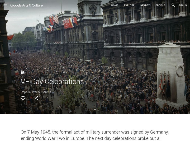 Google Cultural Institute: Ve Day Celebrations PPT Google Cultural Institute: Ve Day Celebrations PPT