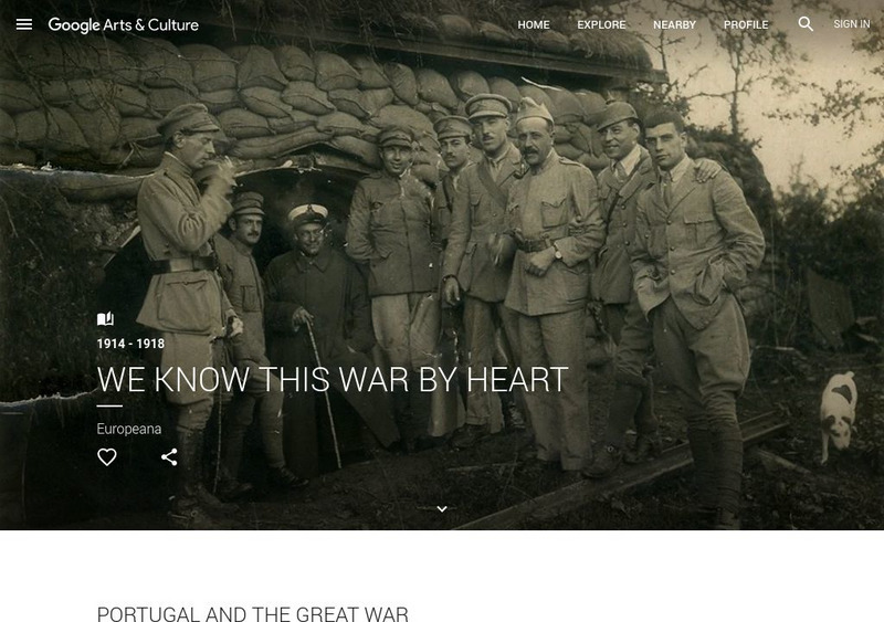 Google Cultural Institute: We Know This War by Heart PPT Google Cultural Institute: We Know This War by Heart PPT