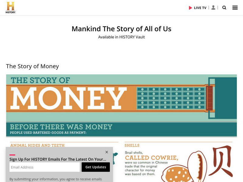 History.com: Infographics: The Story of Money Graphic History.com: Infographics: The Story of Money Graphic