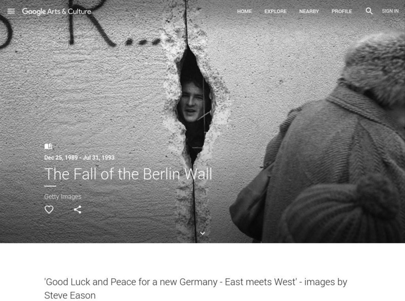 Google Cultural Institute: The Fall of the Berlin Wall PPT Google Cultural Institute: The Fall of the Berlin Wall PPT
