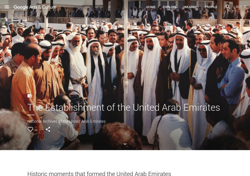 Google Cultural Institute: The Establishment of the United Arab Emirates PPT Google Cultural Institute: The Establishment of the United Arab Emirates PPT