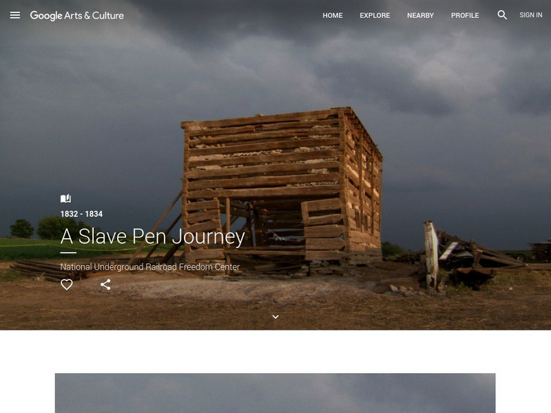 Google Cultural Institute: A Slave Pen Journey PPT Google Cultural Institute: A Slave Pen Journey PPT
